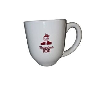 RUTH BADER GINSBURG MUG NOTORIOUS WEARING CROWN CERAMIC  CUP